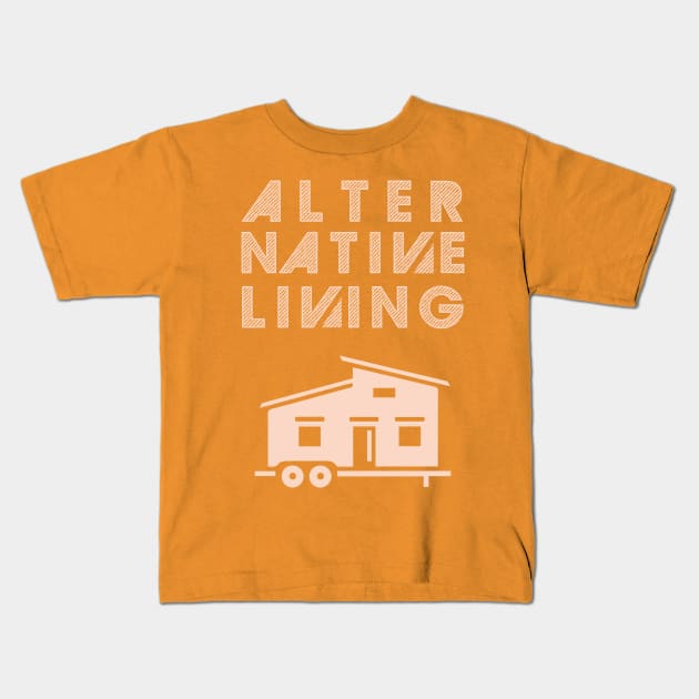 Alternative Living Kids T-Shirt by lilmousepunk